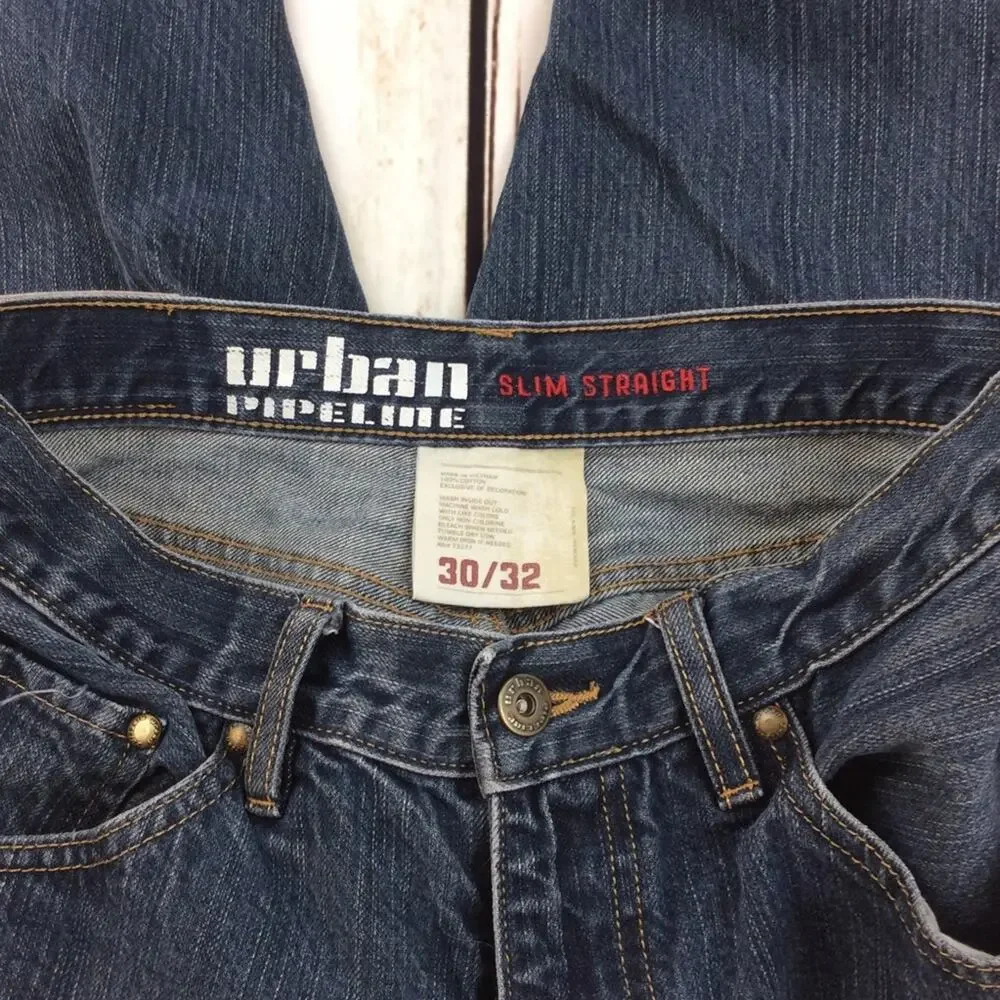 Urban Pipeline Slim Straight Men’s Jeans 30 x 32